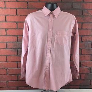 Marc Lewis Men's Dress Shirt – Pink Classic‎ Formal